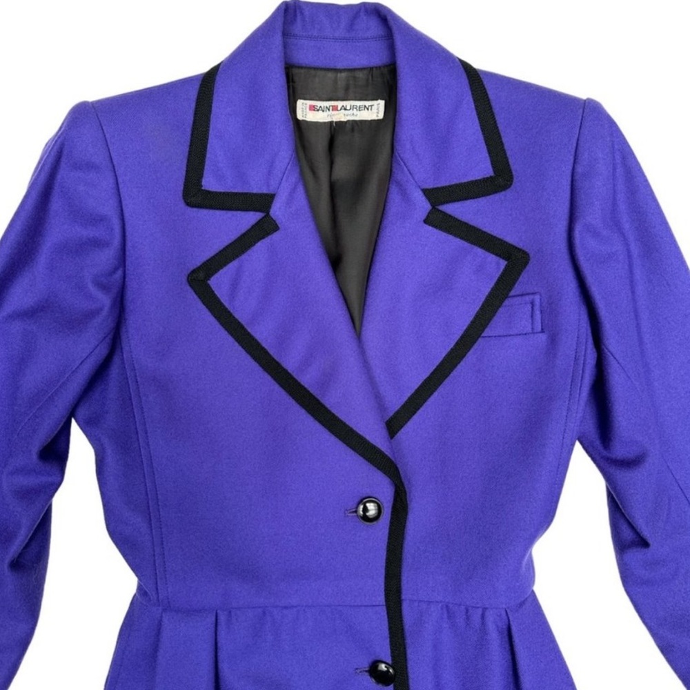 Yves Saint Laurent 1970s Vintage Coat
